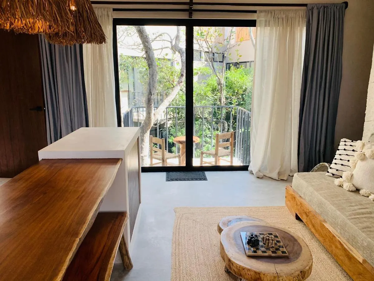 Apartmán Vida Jungle Boho Apart 13 With Special Fee To Access Hotel Bardo Tulum