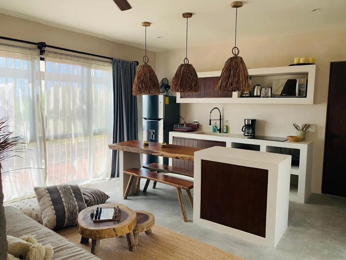 Vida Jungle Boho Apart 13 With Special Fee To Access Hotel Bardo Tulum