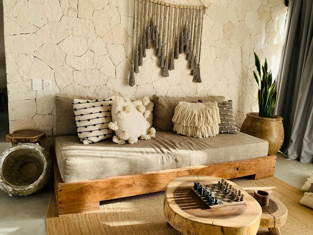 Apartmán Vida Jungle Boho Apart 13 With Special Fee To Access Hotel Bardo Tulum Mexiko